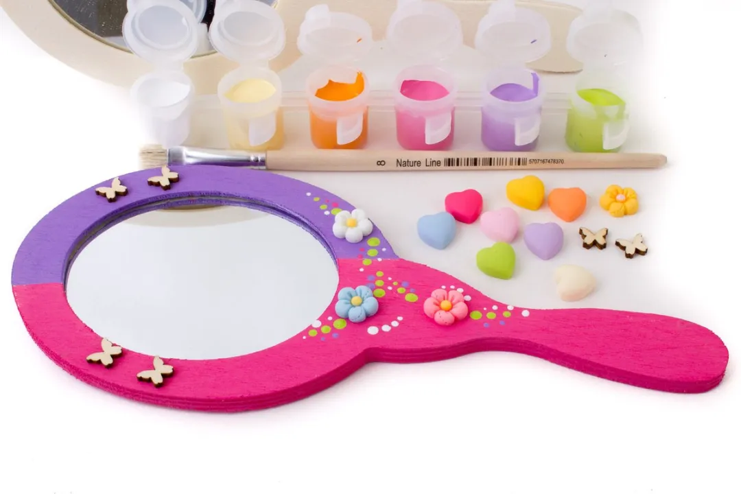 Creativ Company Knutselpakket Handspiegels Prinses - 2 Stuks