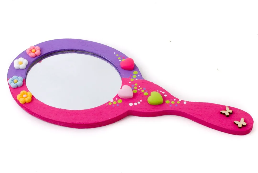 Creativ Company Knutselpakket Handspiegels Prinses - 2 Stuks