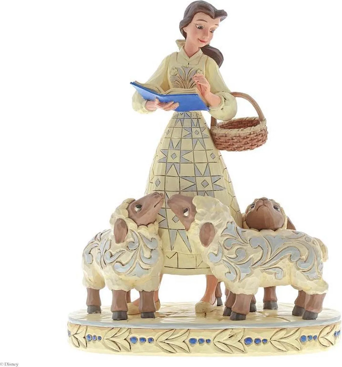 Disney Bookish Beauty Belle & het Beest Staand Beeldje 17cm