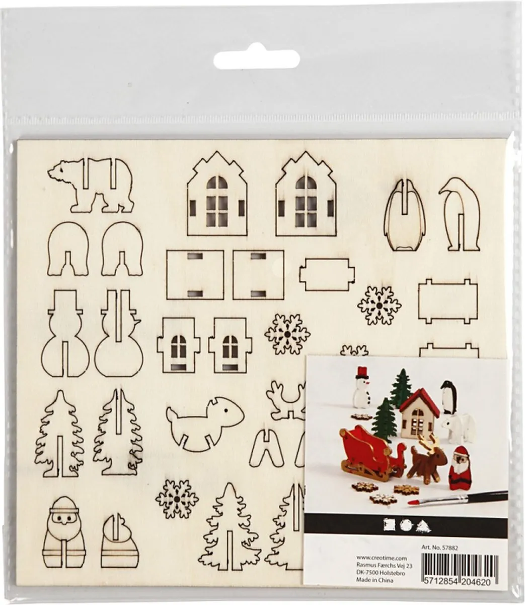 Creativ Company Houten Kerstfiguren