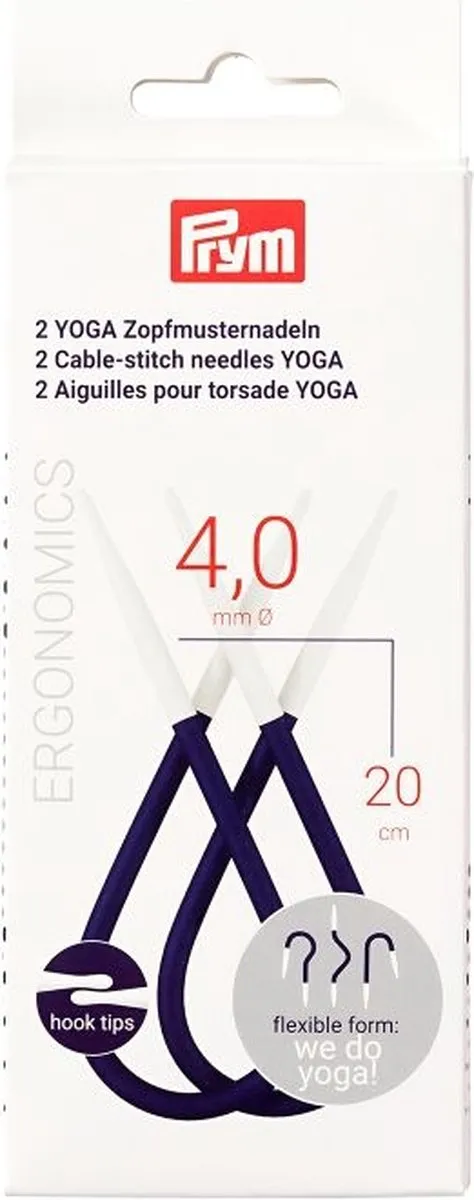Prym Ergonomics Kabelnaalden Yoga 20cm