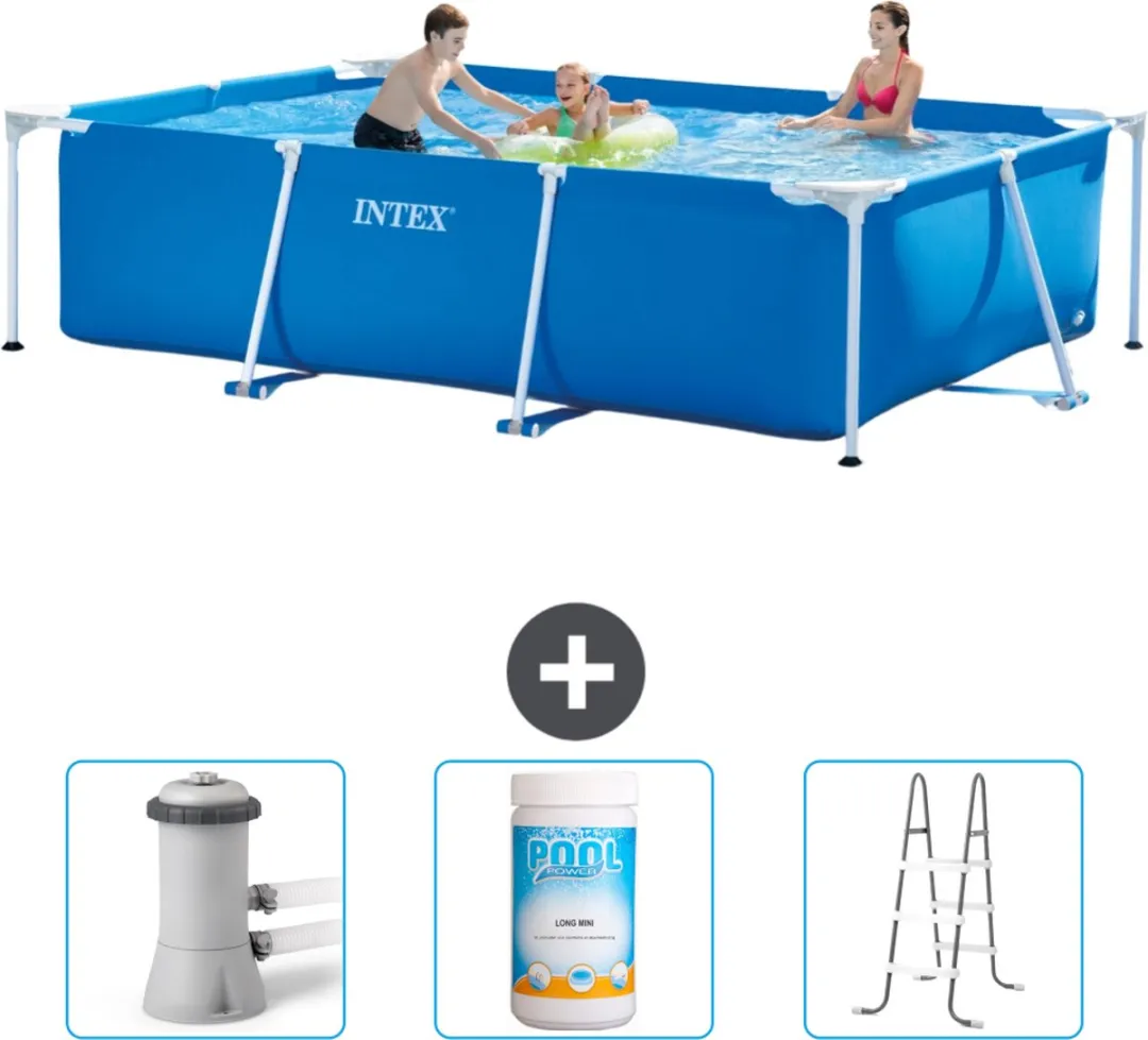 Intex Rechthoekig Frame Zwembad 300x200x75cm