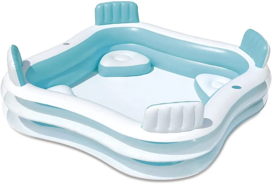 Summer Waves Familie Zwembad Premier 2 Ringen 223x223x66cm - Multicolor - afbeelding 3 van 5