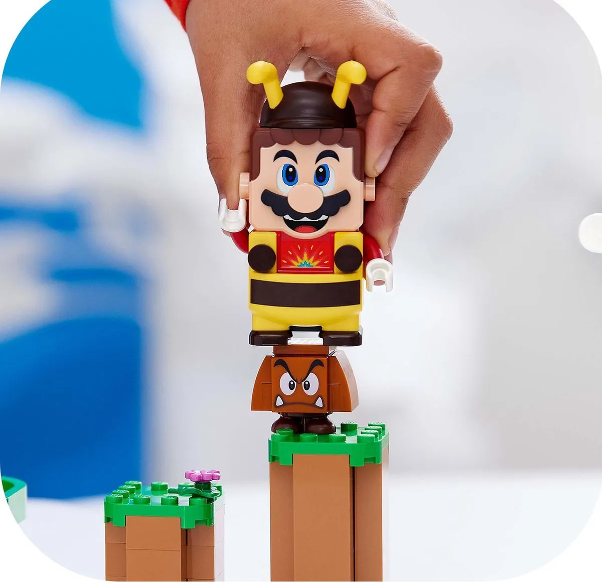 LEGO Super Mario Power-Uppakket Bijen 71393 - Geel