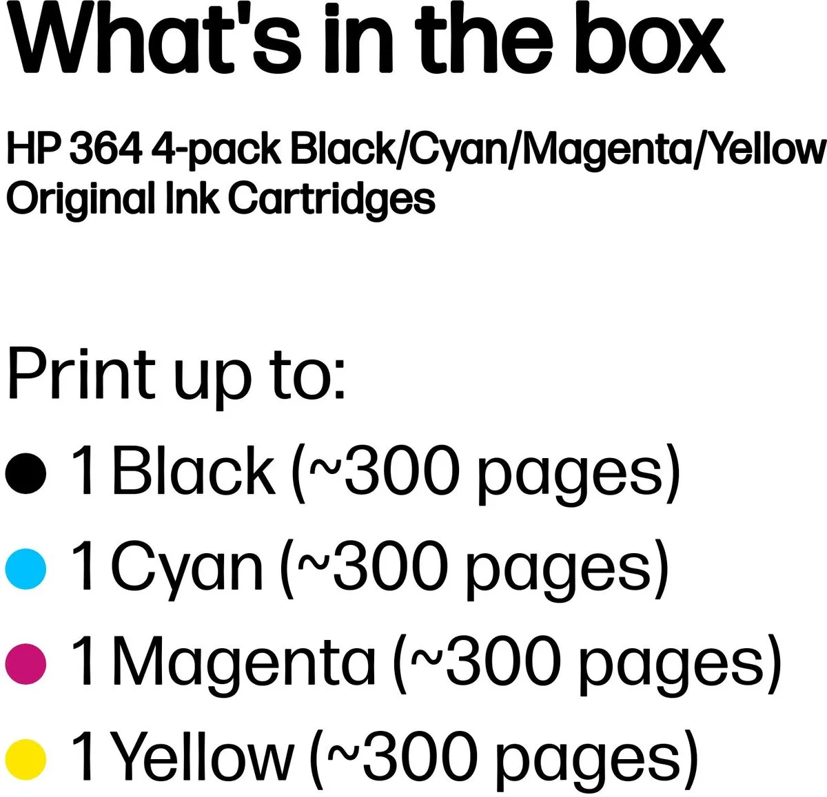 HP 364 Inktcartridge 4-Pack - Zwart/Cyaan/Magenta/Geel