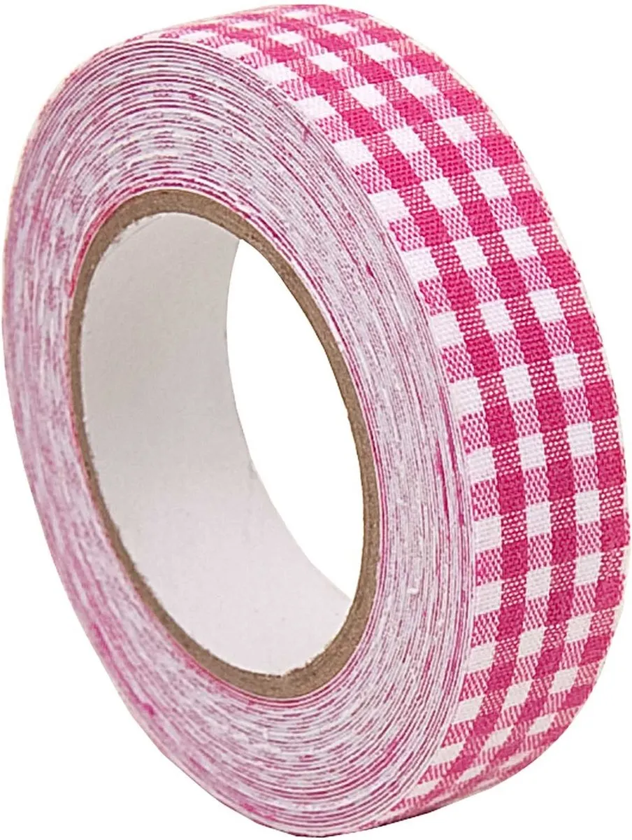 Rico Design Patchwork Family Zelfklevende Stoftape 15mm