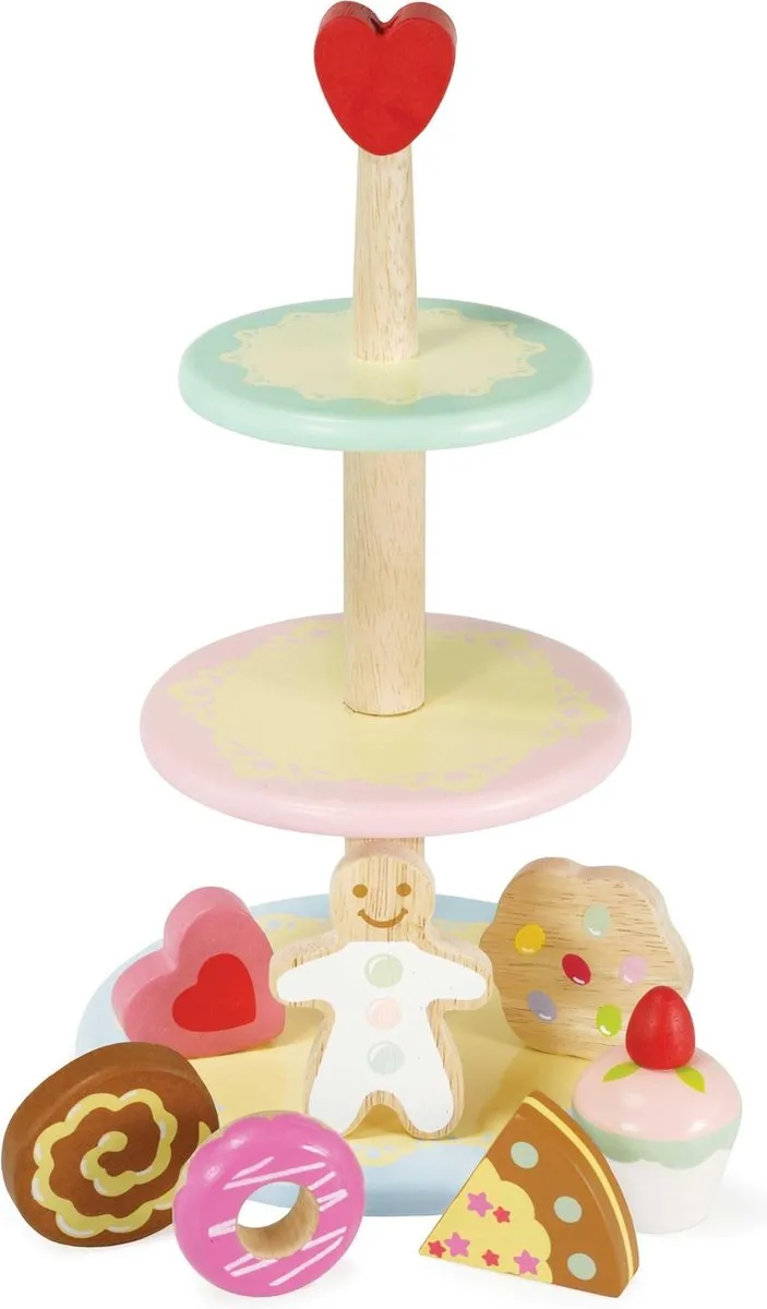 Le Toy Van Cake Stand Set - Multikleur