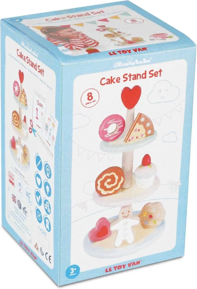 Le Toy Van Cake Stand Set - Multikleur