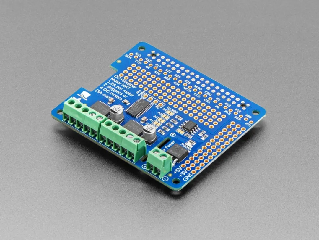 Adafruit DC & Stepper Motor HAT 2348 - Meerkleurig