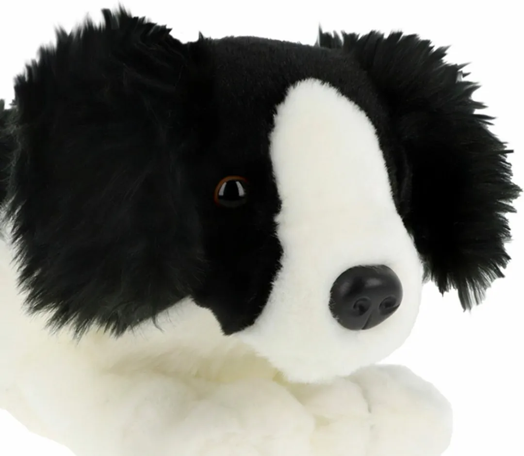 Keel Toys Puppy Border Collie Knuffel - 25 cm - Multi