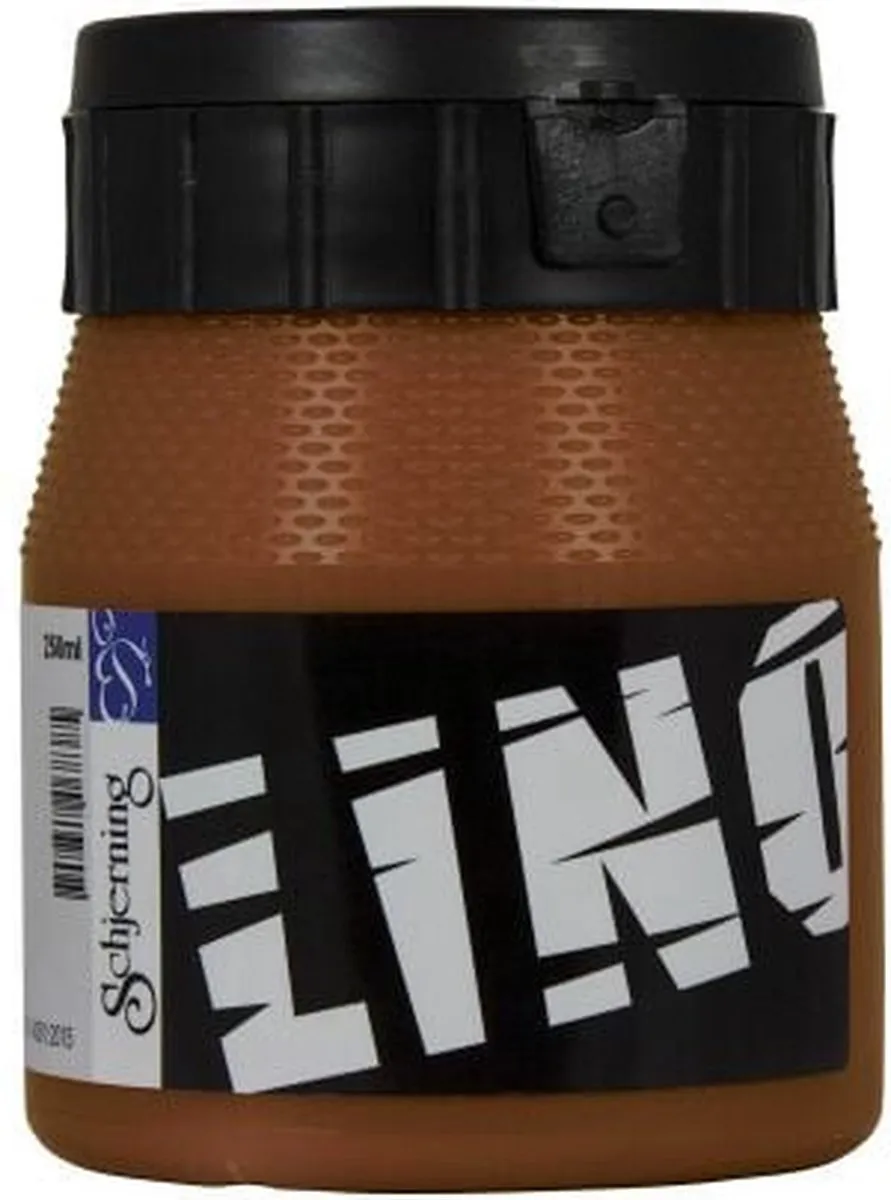 Creativ Company Linoleumverf Bruin 250ml