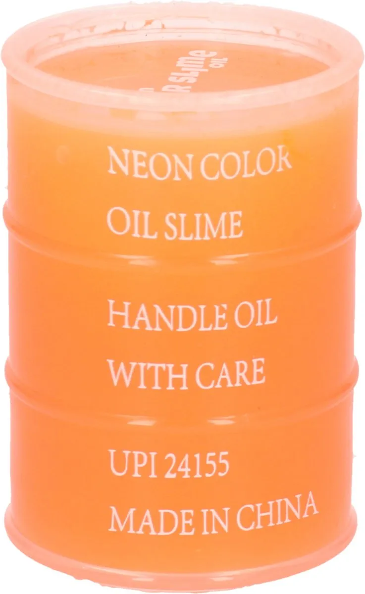 Johntoy Speelslijm Oranje 150ml - 2 Stuks
