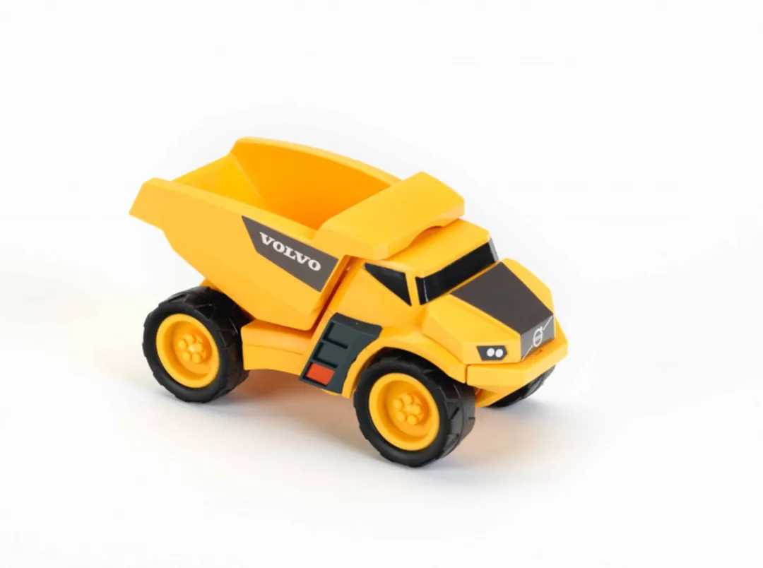 Klein Toys Volvo Power Kiepwagen 1:24 - Geel/Zwart