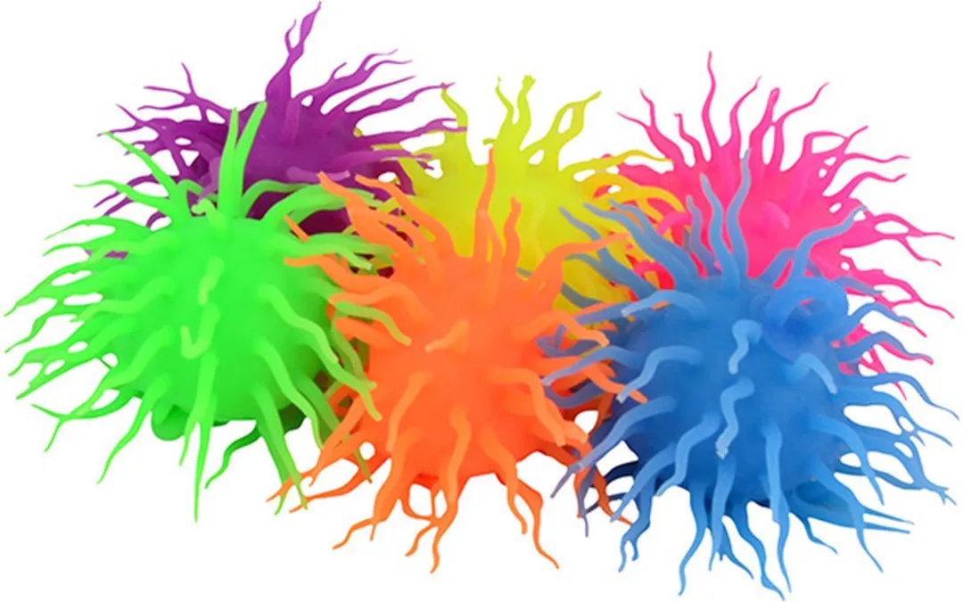 Johntoy Spike Fluffy Bal met Licht