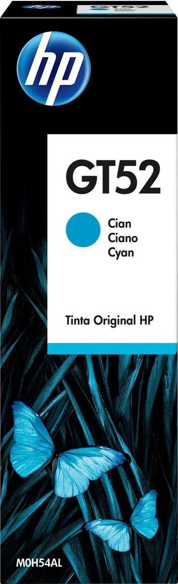 HP GT52 Cyaan M0H54AE Inktfles - 70ml