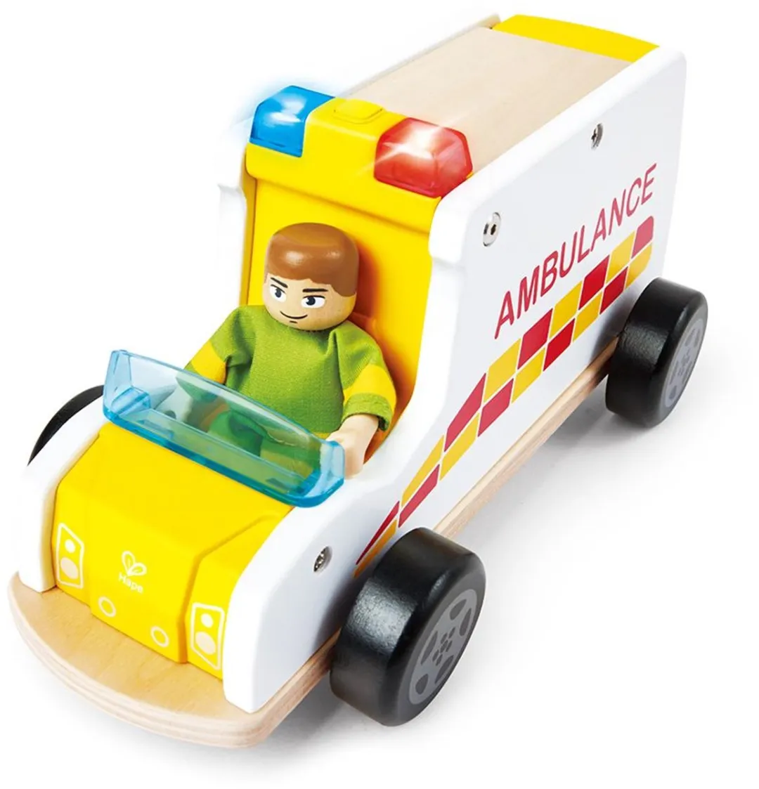 Hape Rapid Response Speelgoed Ambulance Multicolor