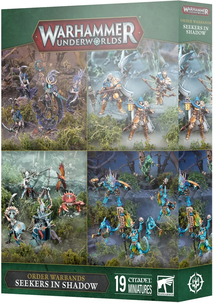 Games Workshop Warhammer Underworlds Seekers in Shadow 97 Onderdelen