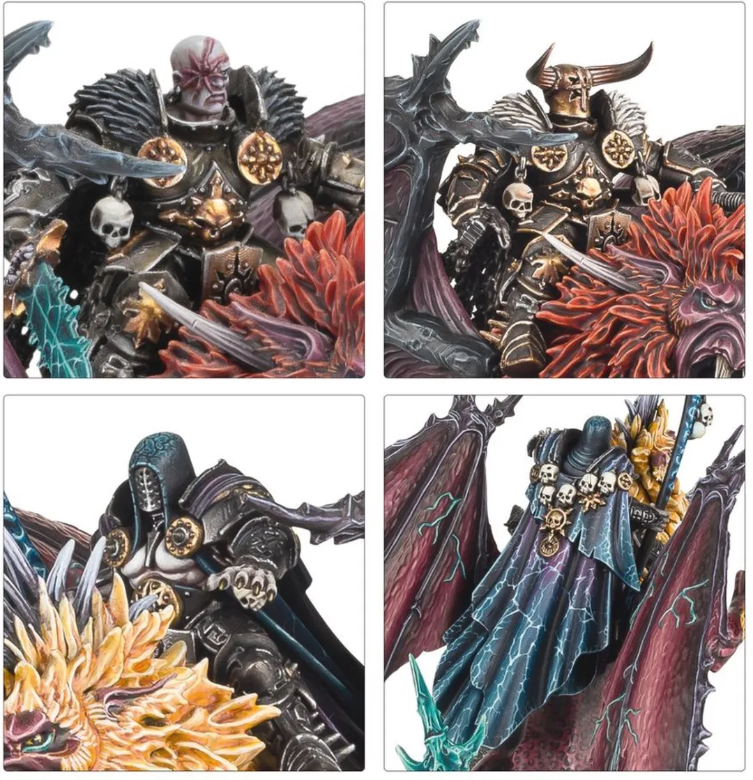 Games Workshop Warhammer The Old World Chaos Lord op Manticore 08-05