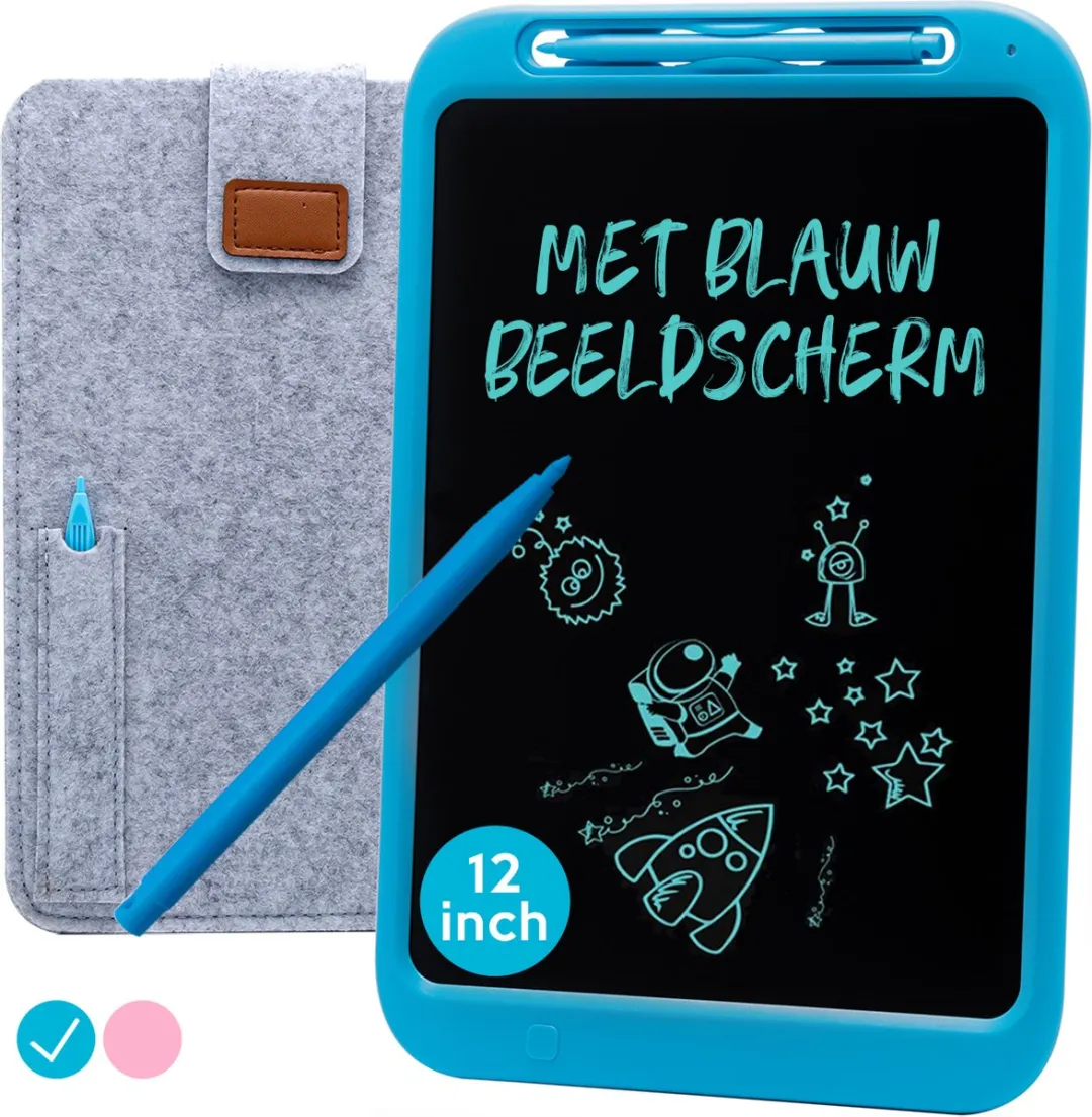 Must-Have for Kids Tekentablet Blauw 12 inch