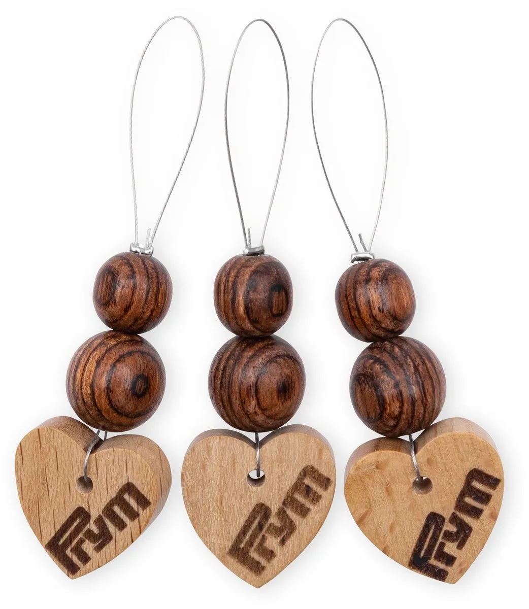 Prym Stekenmarkeerringen Hout