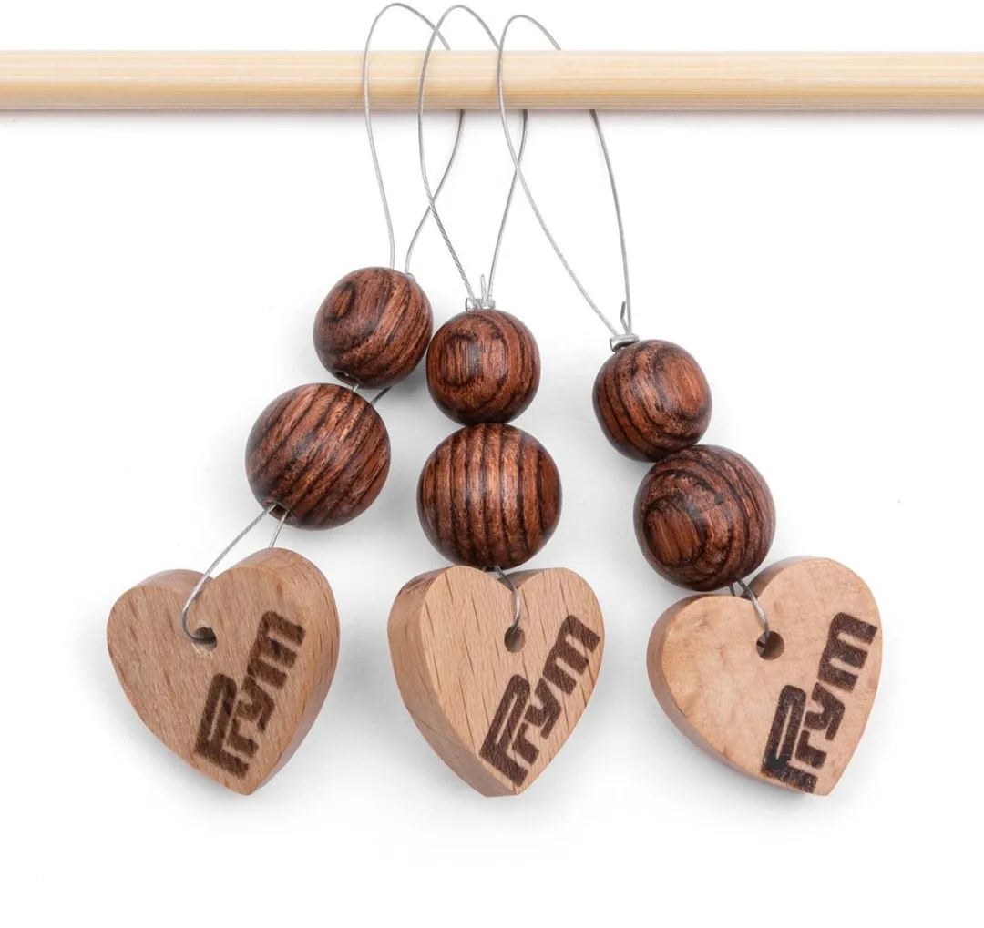 Prym Stekenmarkeerringen Hout - 2 Stuks - afbeelding 3 van 5
