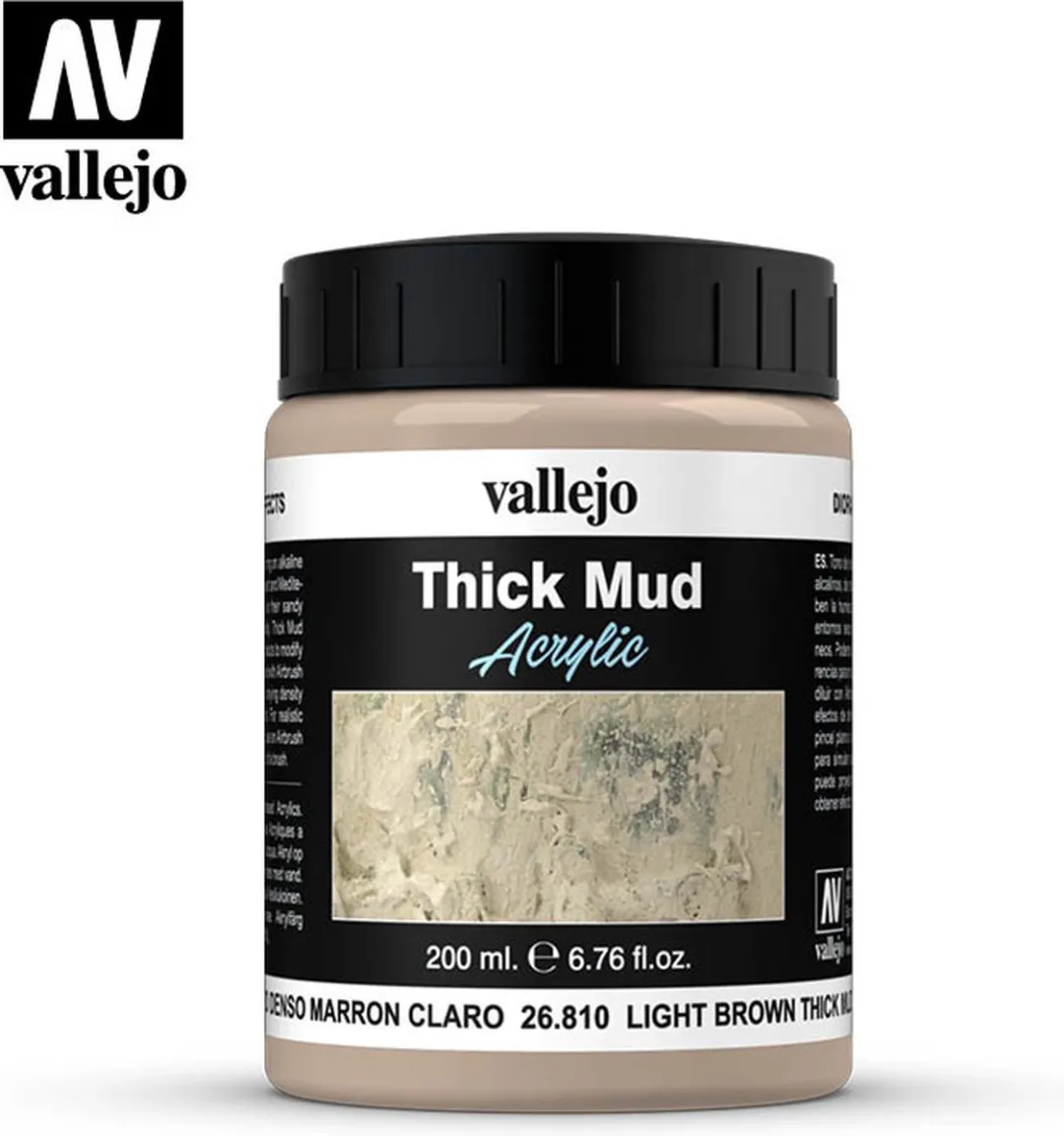 Vallejo Light Brown Mud 200ml