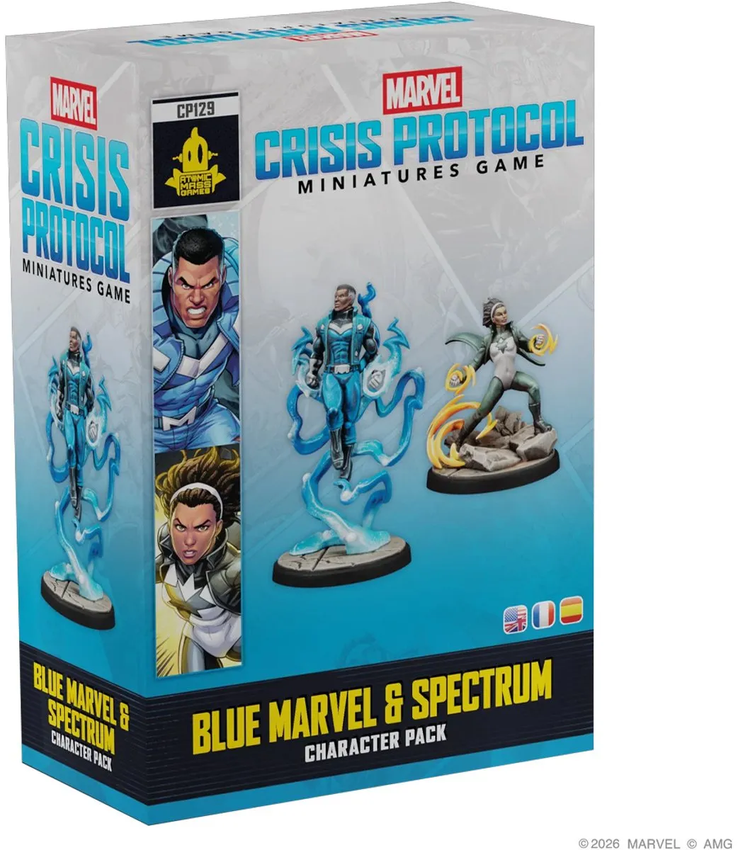 Marvel Crisis Protocol Blue Marvel & Spectrum - Miniaturenspel - Atomic Mass Games