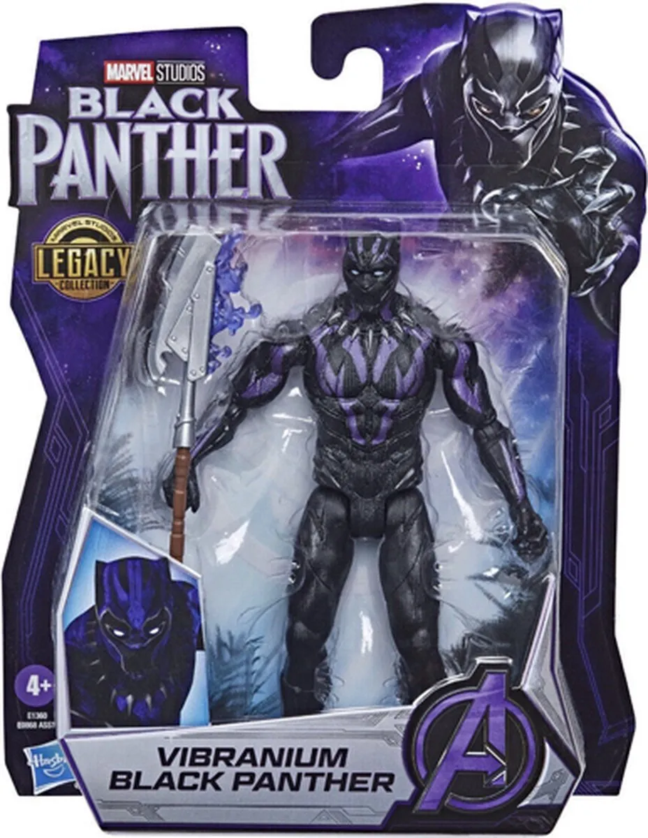 Hasbro Black Panther Actiefiguur - 7cm Multicolor
