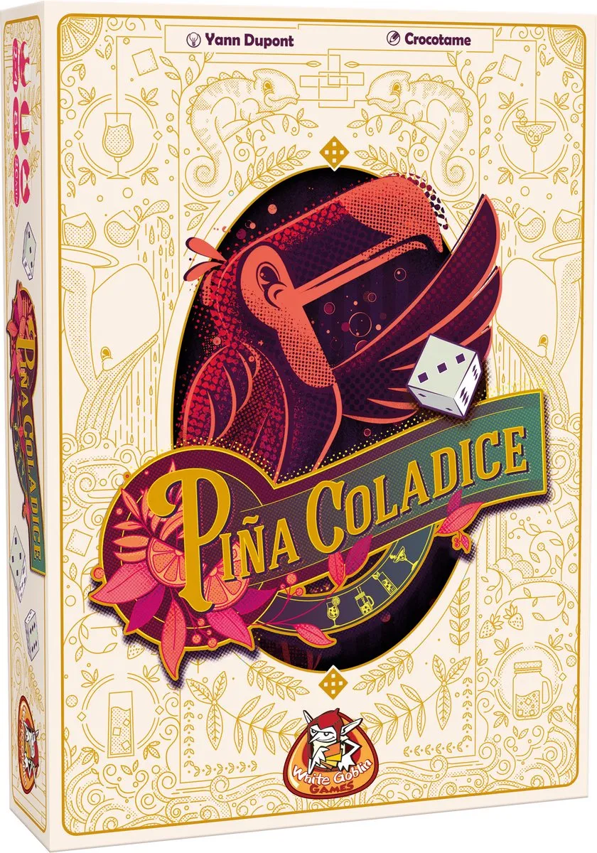 White Goblin Games Pina Coladice Dobbelspel