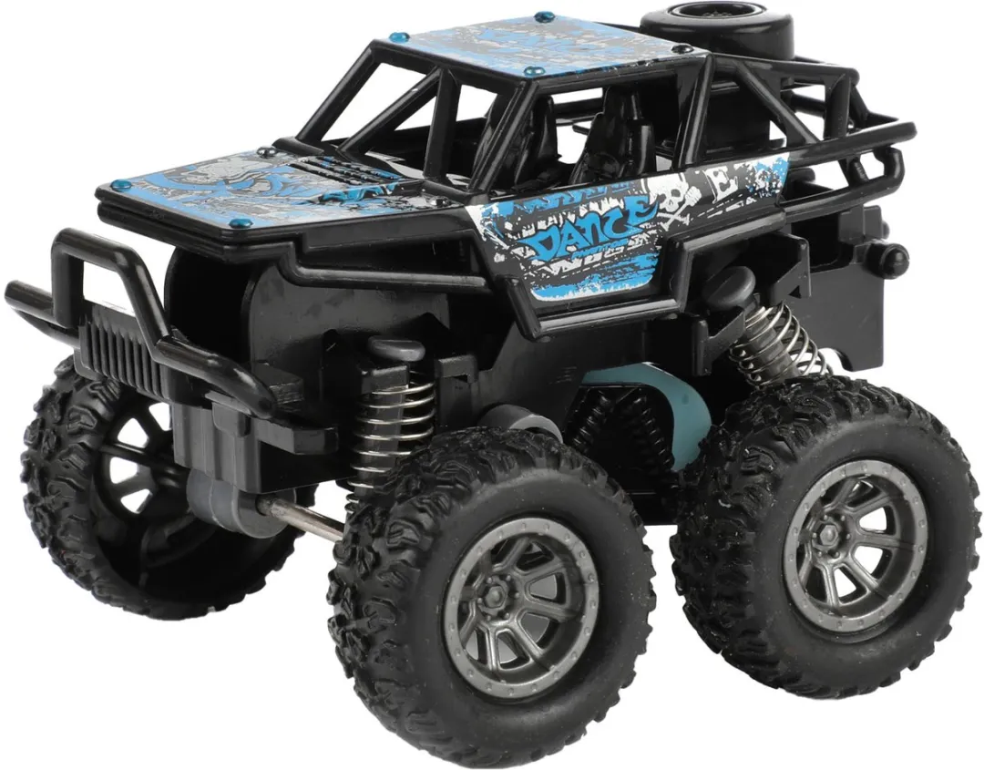 Toi-Toys Cars & Trucks Pull-back Monster Truck 4x4 - Multi kleuren