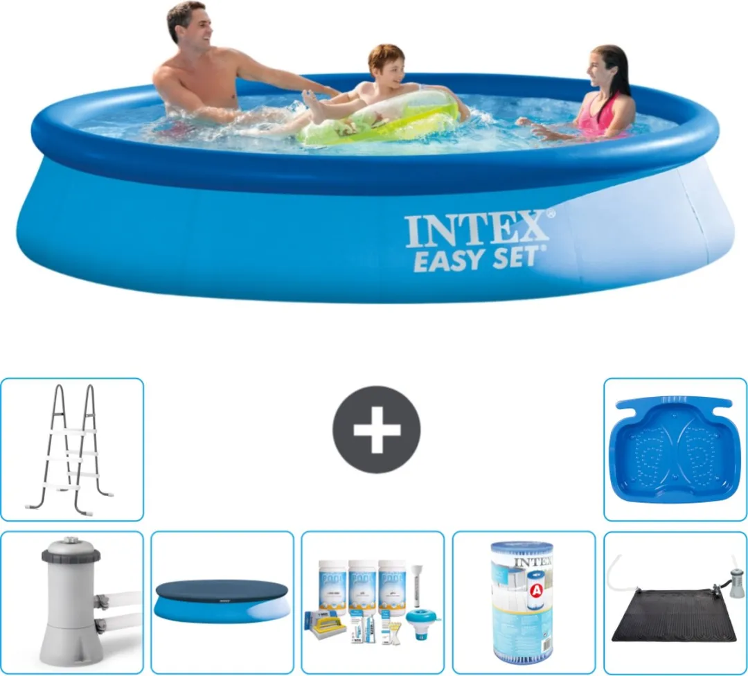 Intex Easy Set Zwembad 366x76cm Blauw
