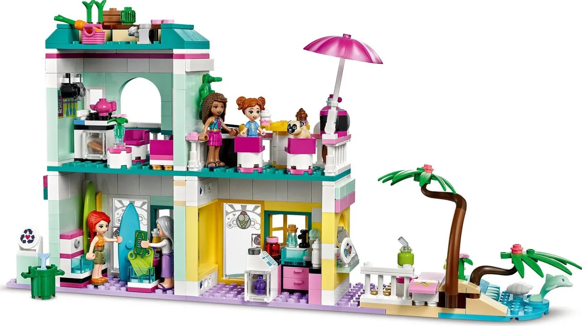 LEGO Friends Surfer Strandhuis 41693 - 685 Stukken
