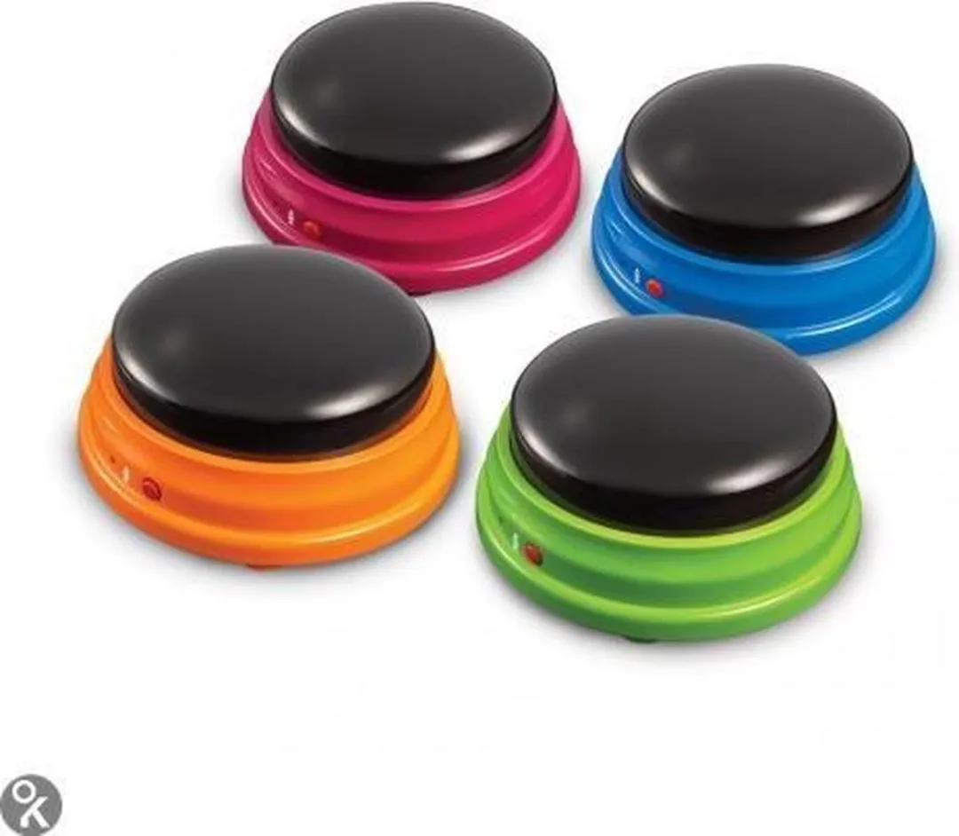 Learning Resources Antwoord Buzzers Set 4 Stuks - Opneembaar