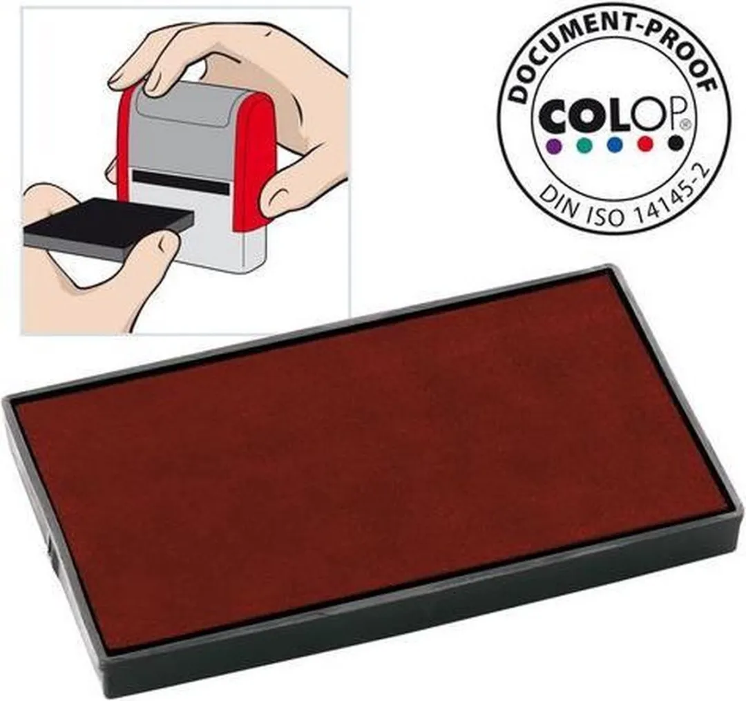 Colop Reserve Kussen E/60 Rood