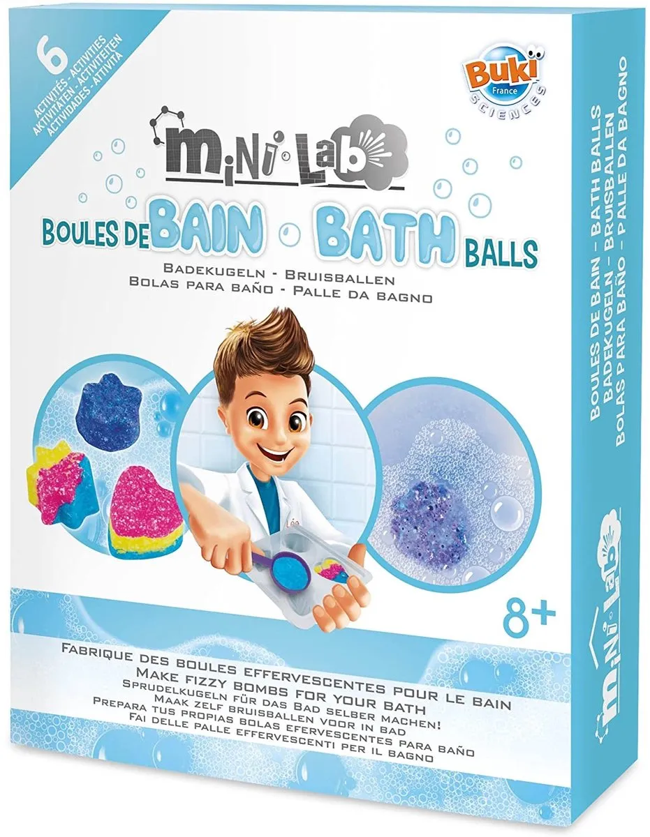 Buki France Mini Lab Bruisballen 503010 - 6 Experimenten