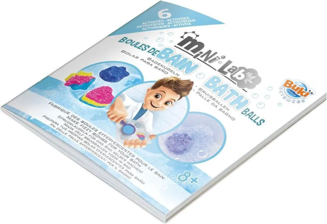 Buki France Mini Lab Bruisballen 503010 - 6 Experimenten