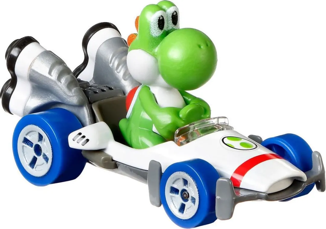 Hot Wheels Mario Kart Die-Cast Yoshi - Multi