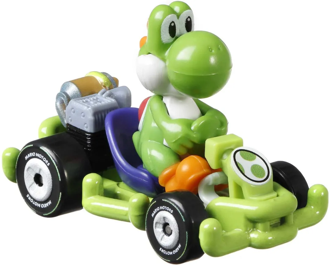 Hot Wheels Mario Kart Die-Cast Yoshi - Multi