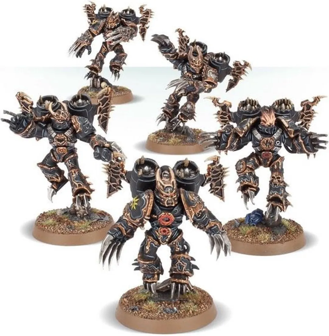 Games Workshop Chaos Space Marines Raptors 5 Stuks