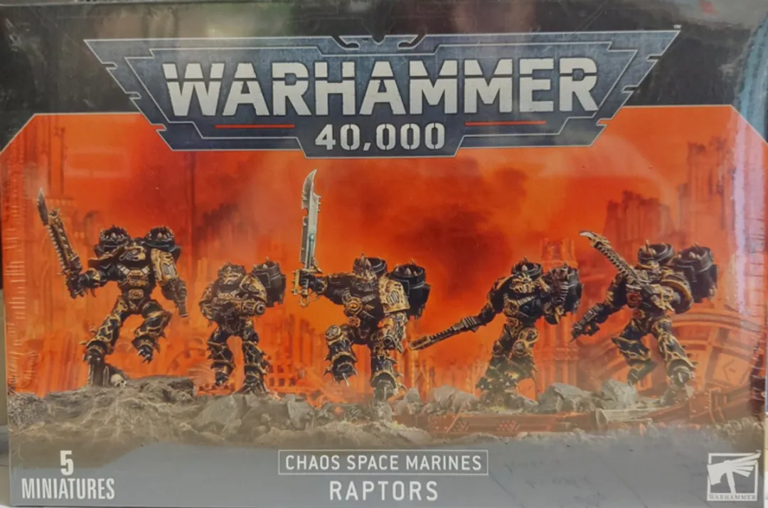 Games Workshop Chaos Space Marines Raptors 5 Stuks