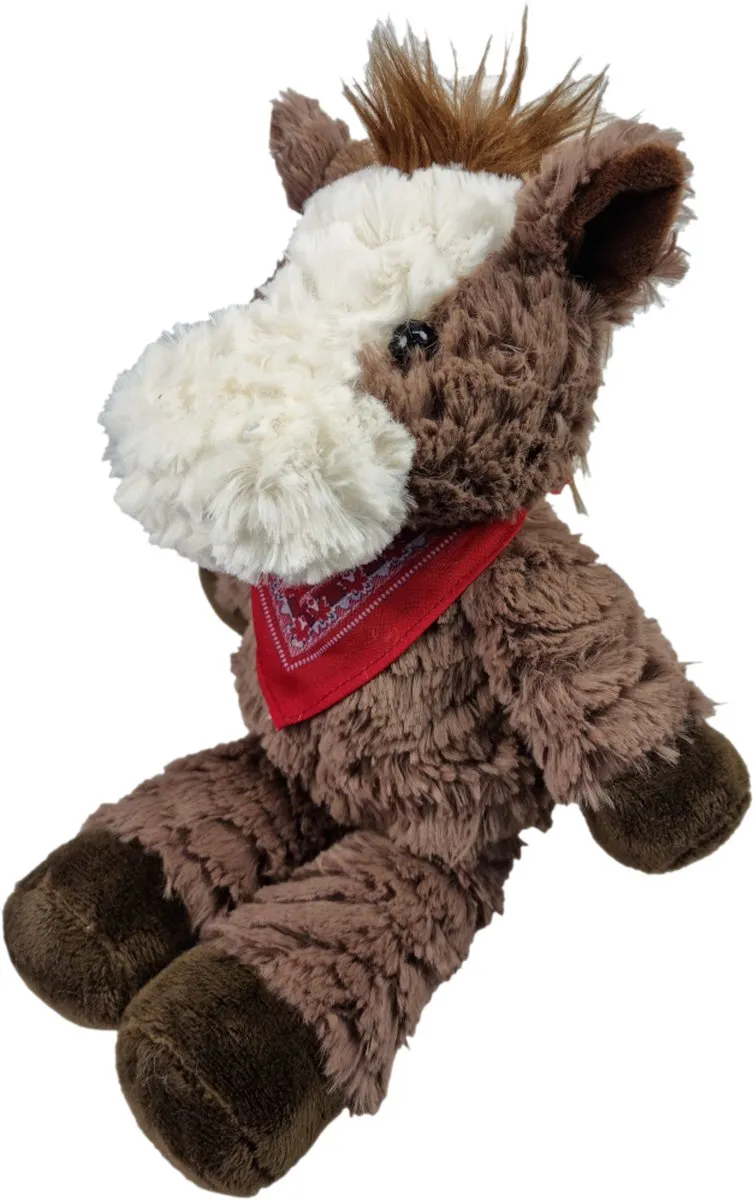 Unitoys Paardje Han Knuffel 28cm - Bruin