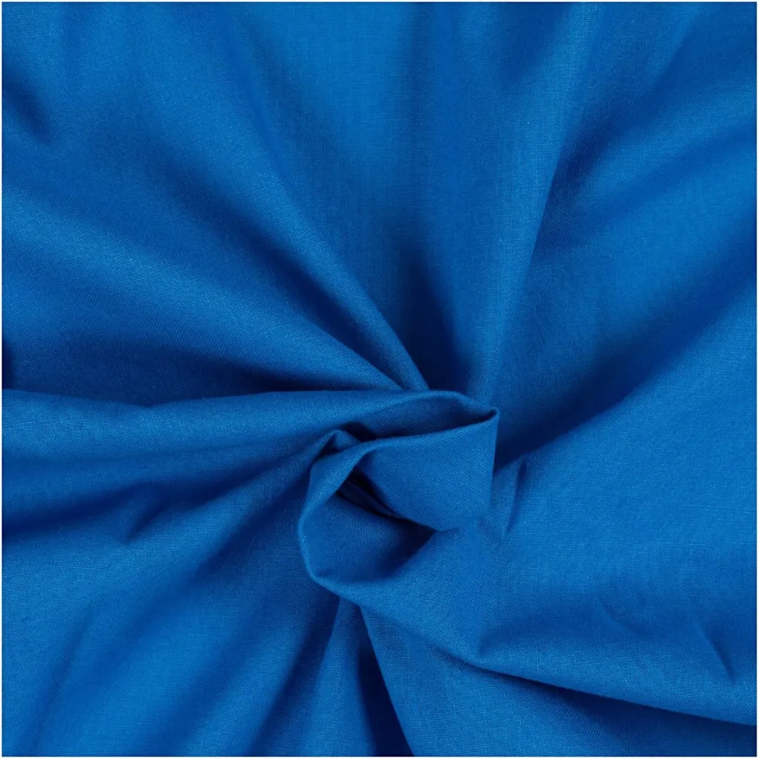 Creativ Company Stof 145cm x 2m - 140gr - Blauw