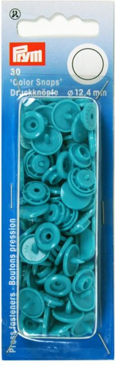Prym Drukknoop ColorSnaps 12,4mm Turkoois