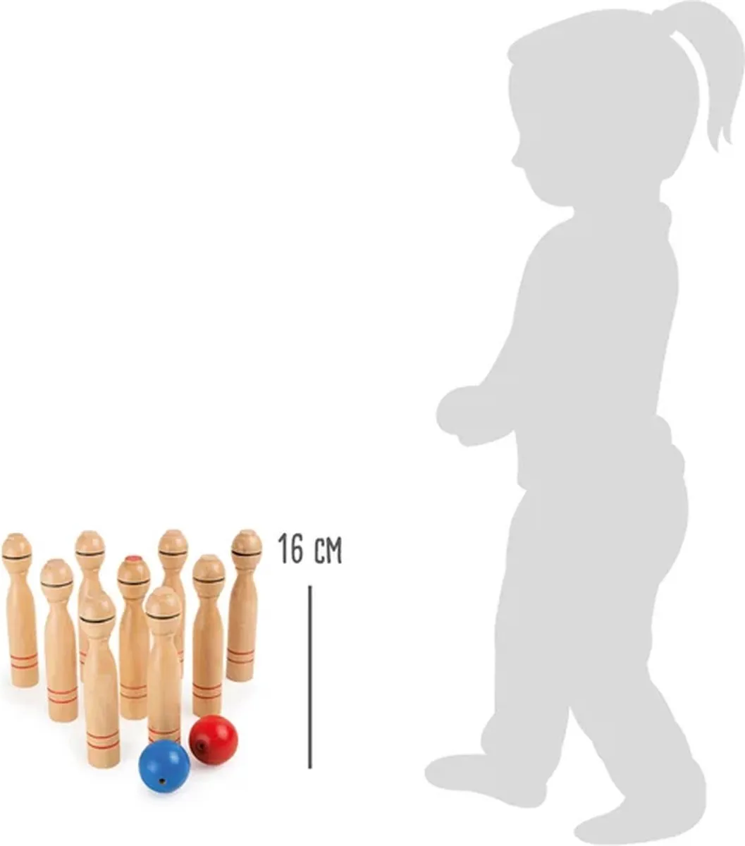 Small Foot Houten Kegelspel 11-delig