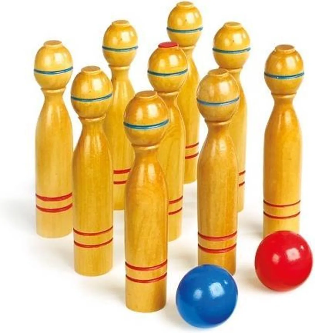 Small Foot Houten Kegelspel 11-delig