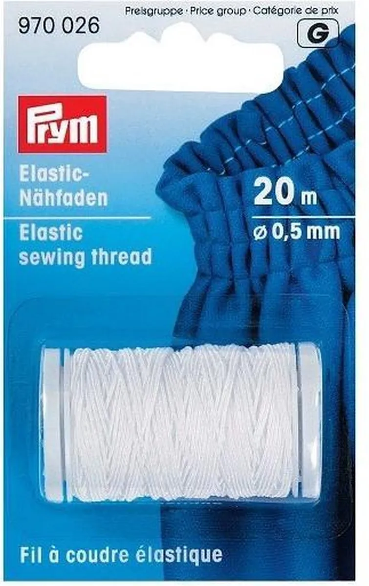 Prym Elastisch Naaigaren 0,5mm