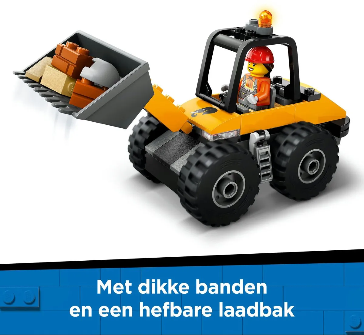 LEGO City 60450 Gele Wiellader - 81 Stukken - 2 Minifiguren