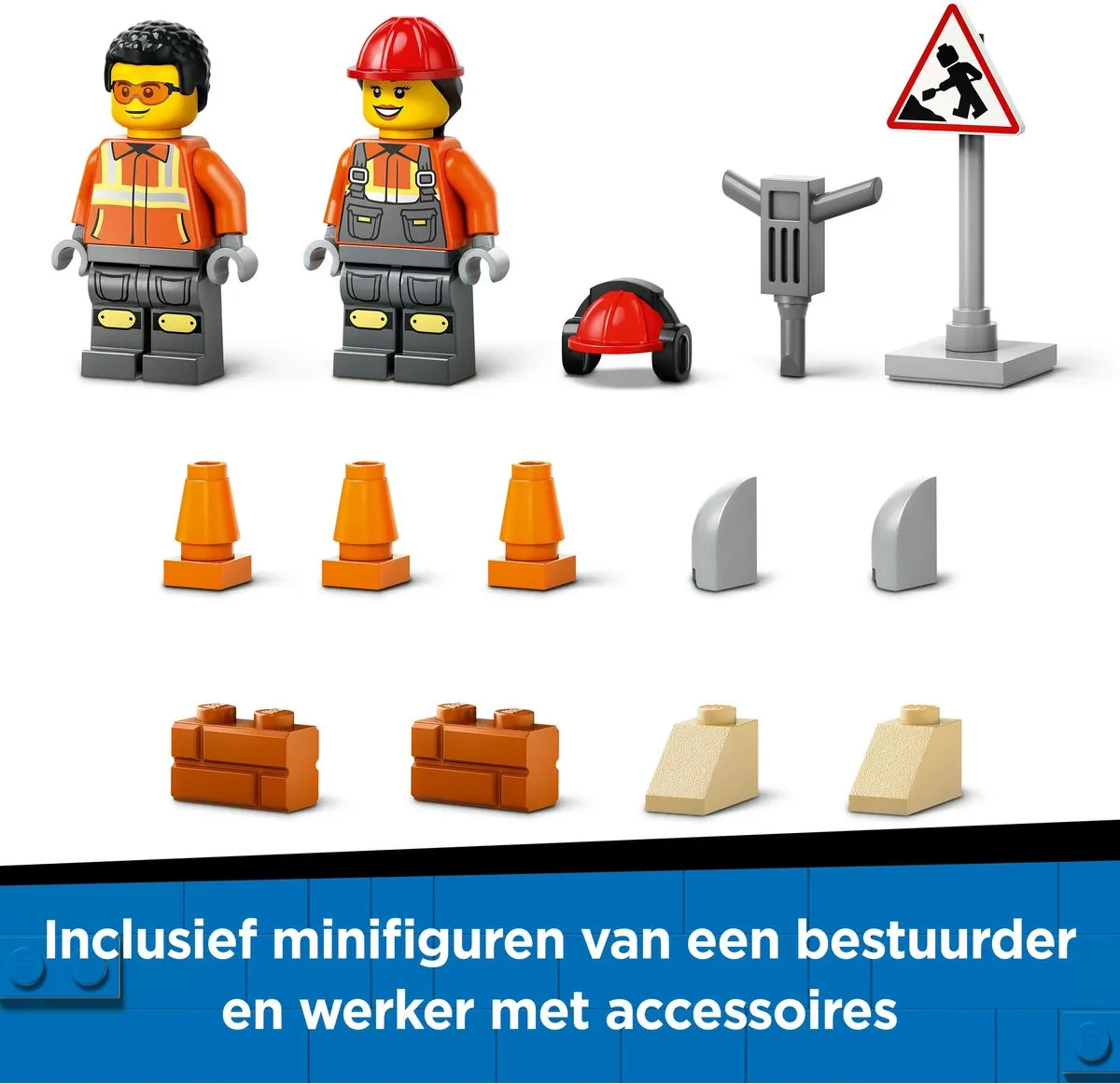 LEGO City 60450 Gele Wiellader - 81 Stukken - 2 Minifiguren