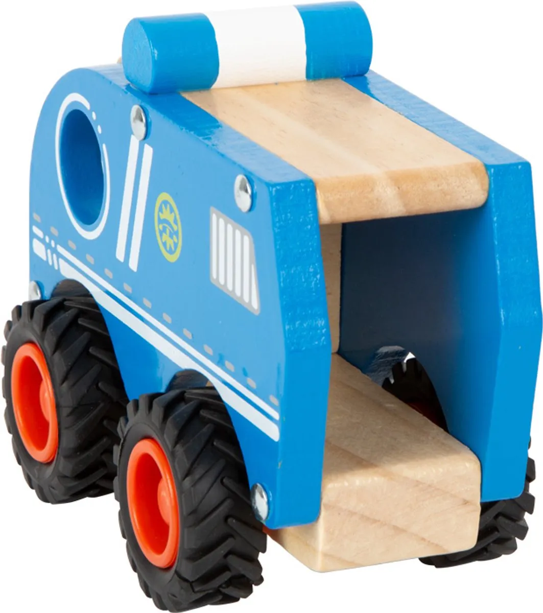Small Foot Houten Politieauto - Blauw