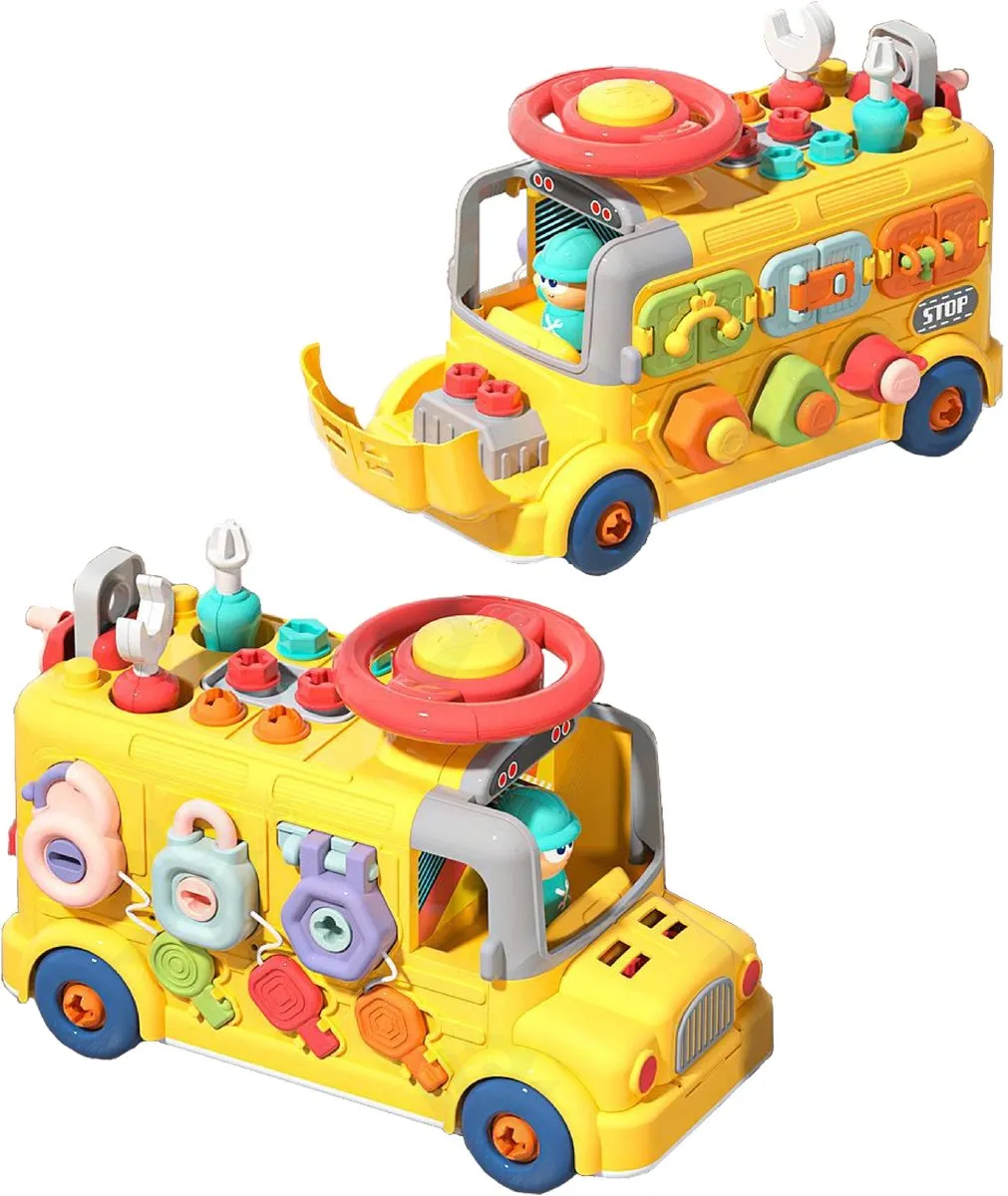 360 Toys Engineering Bus STEM Speelgoed 8720865575407